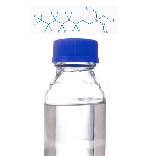 1H, 1H, 2H, 2H-Perfluorooctyltrimethoxysilaan voor oppervlaktebehandeling Cas 85857-16-5