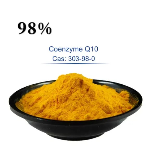 98% Co-enzym Q10 Powder Food Supplement CAS 303-98-0