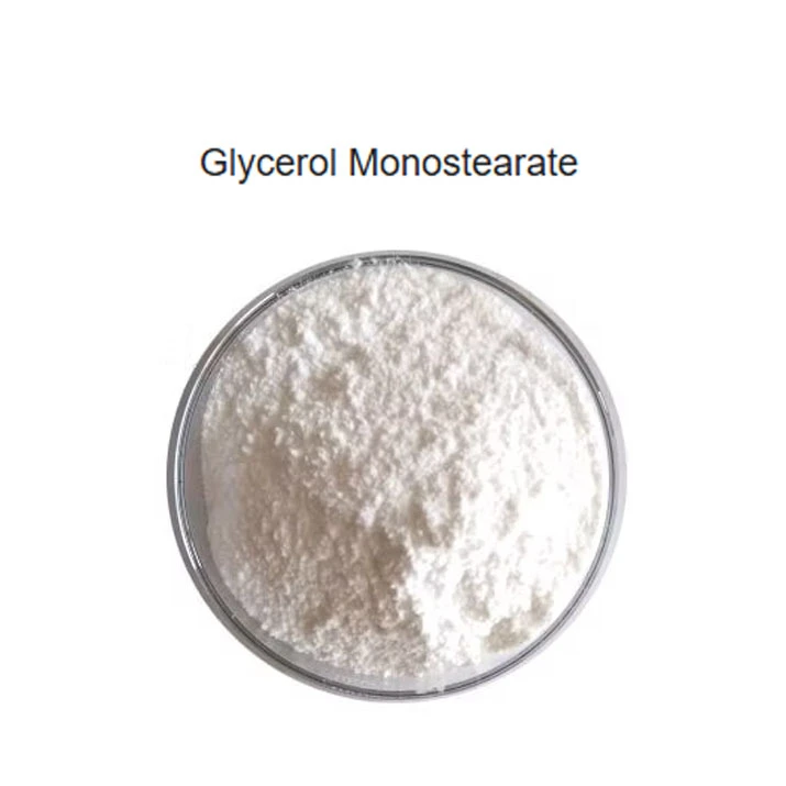 Voedseladditief glycerine monostaraat wit poeder cas 123-94-4