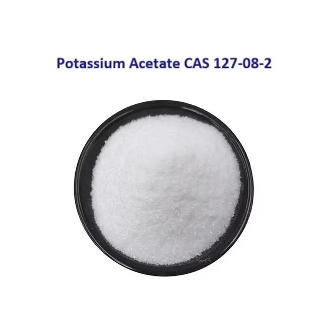 Voedseladditief kaliumacetaat wit poeder cas 127-08-2