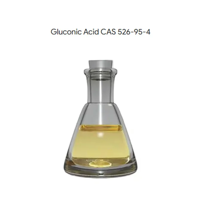 Gluconzuurvloeistof 50% voor Cas 526-95-4 Cas 526-95-4