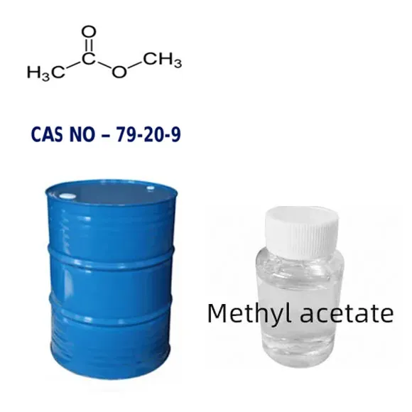 Industriële kwaliteit methylacetaat chemische C3H6O2 CAS 79-20-9