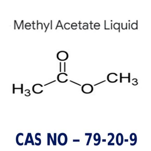Organisch chemisch methylacetaatoplosmiddel CAS 79-20-9